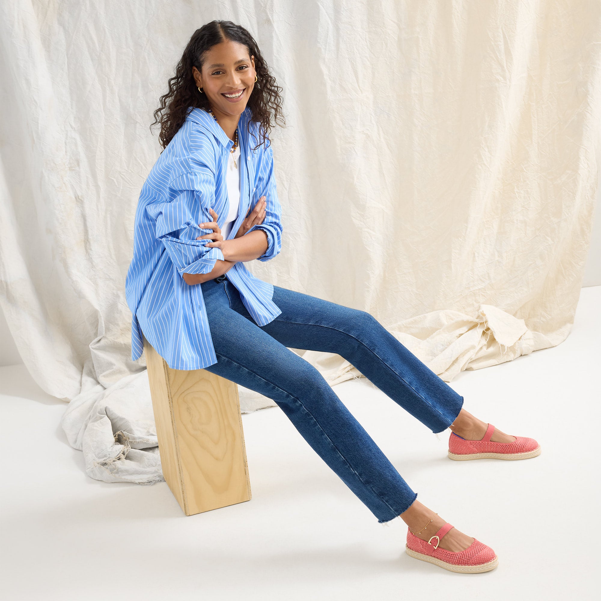 The Espadrille Mary Jane - Starfish - 图片 3