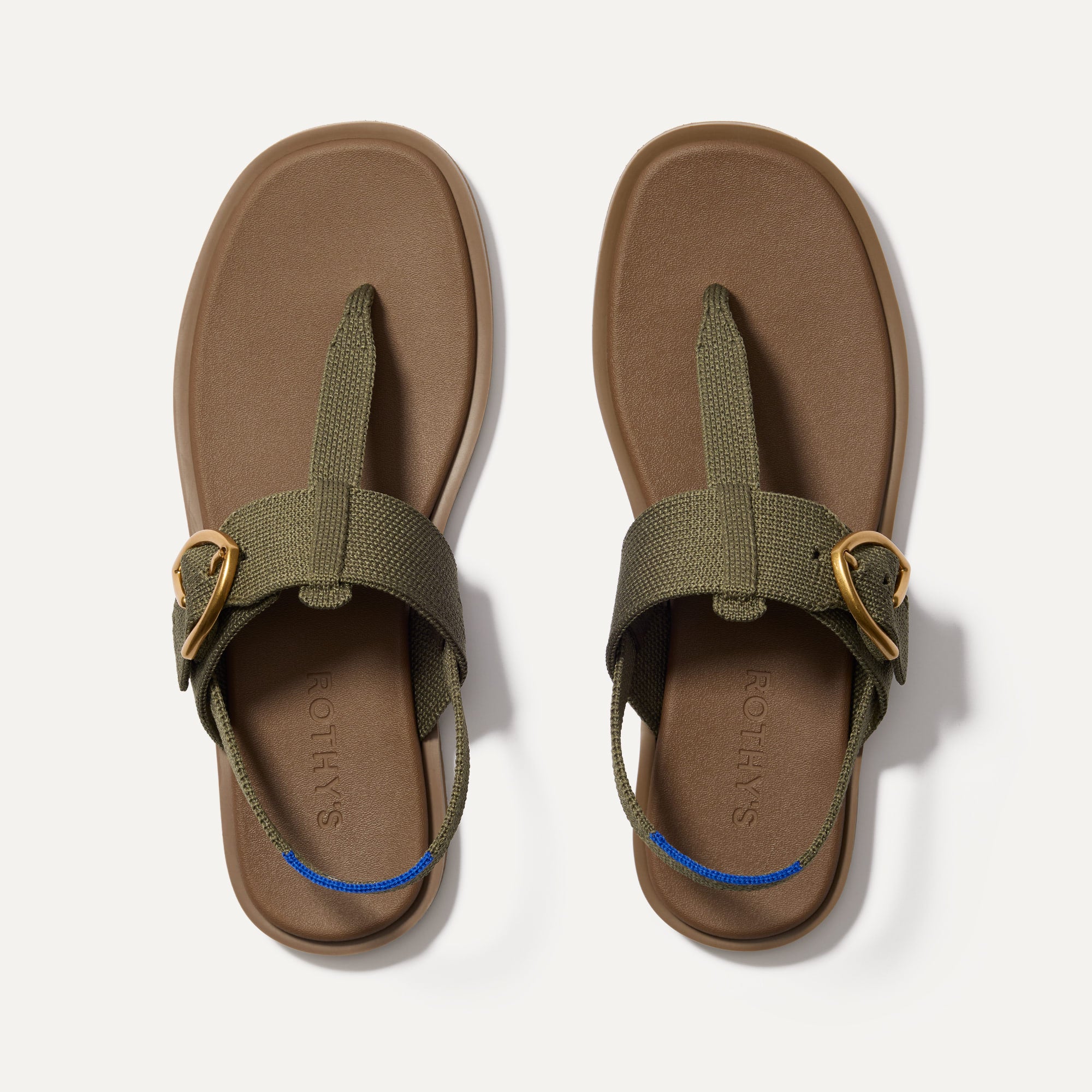 The T–Strap Sandal - Safari Green - 图片 8