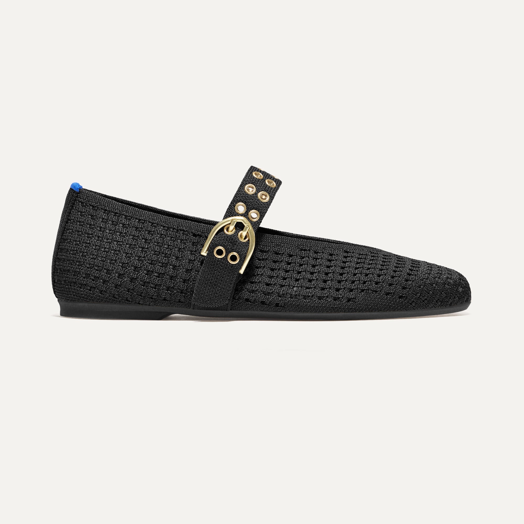 The Max Buckle Mary Jane - Black Mesh - 图片 5