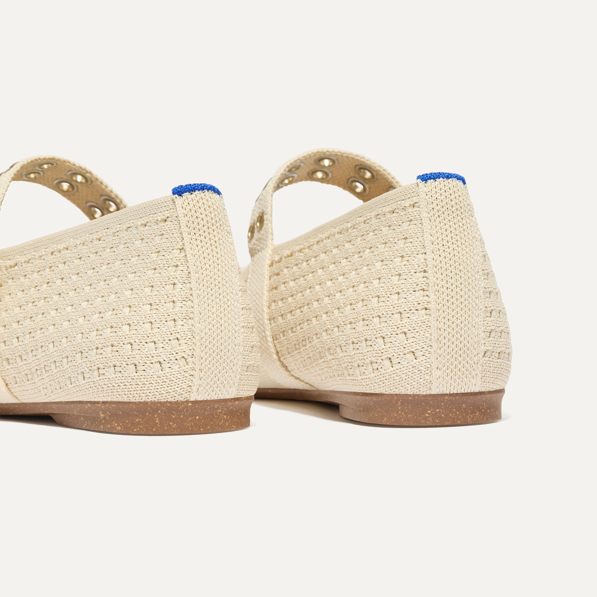 The Max Buckle Mary Jane - Off White Mesh - 图片 7