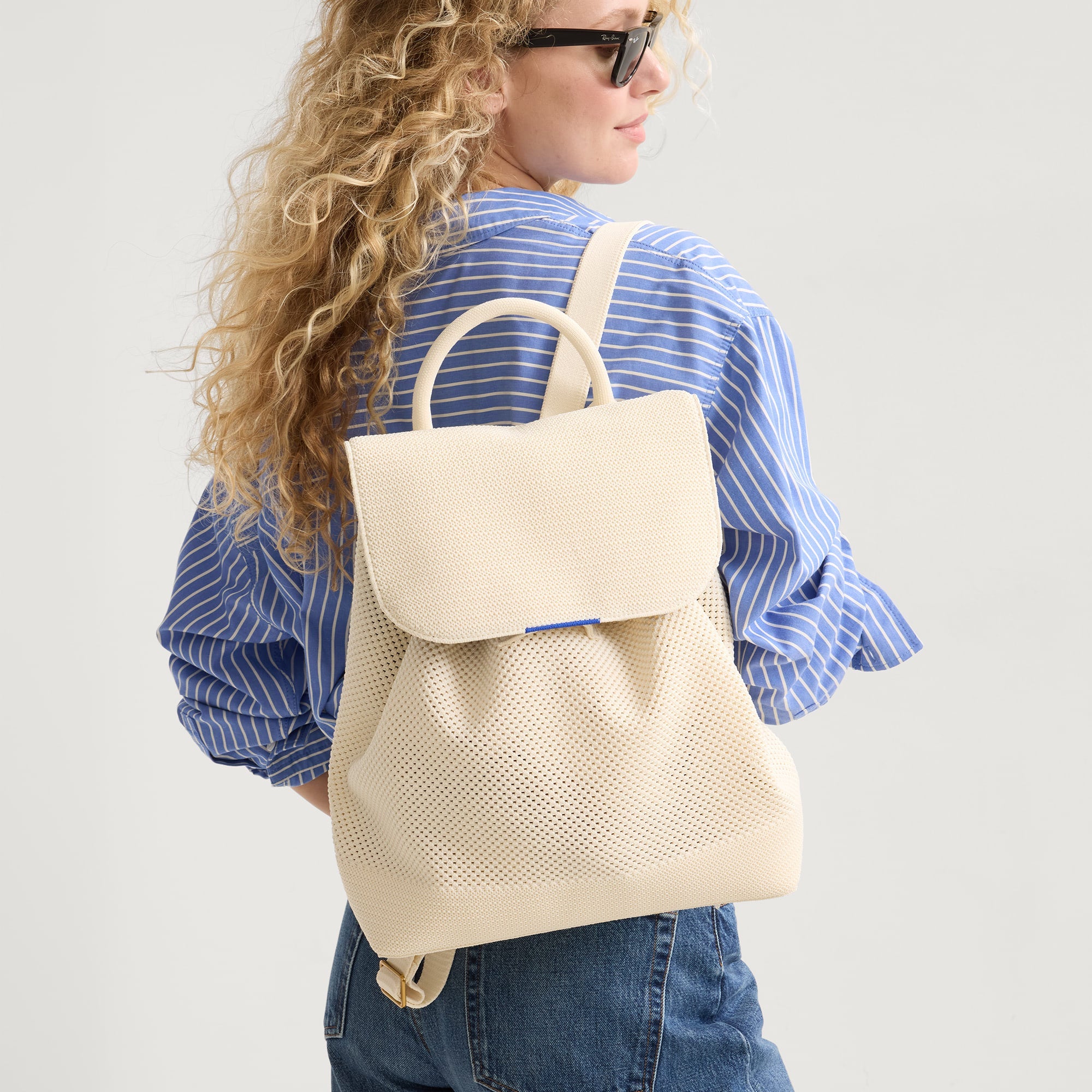 The Cinch Backpack - Coconut Crochet - 图片 3