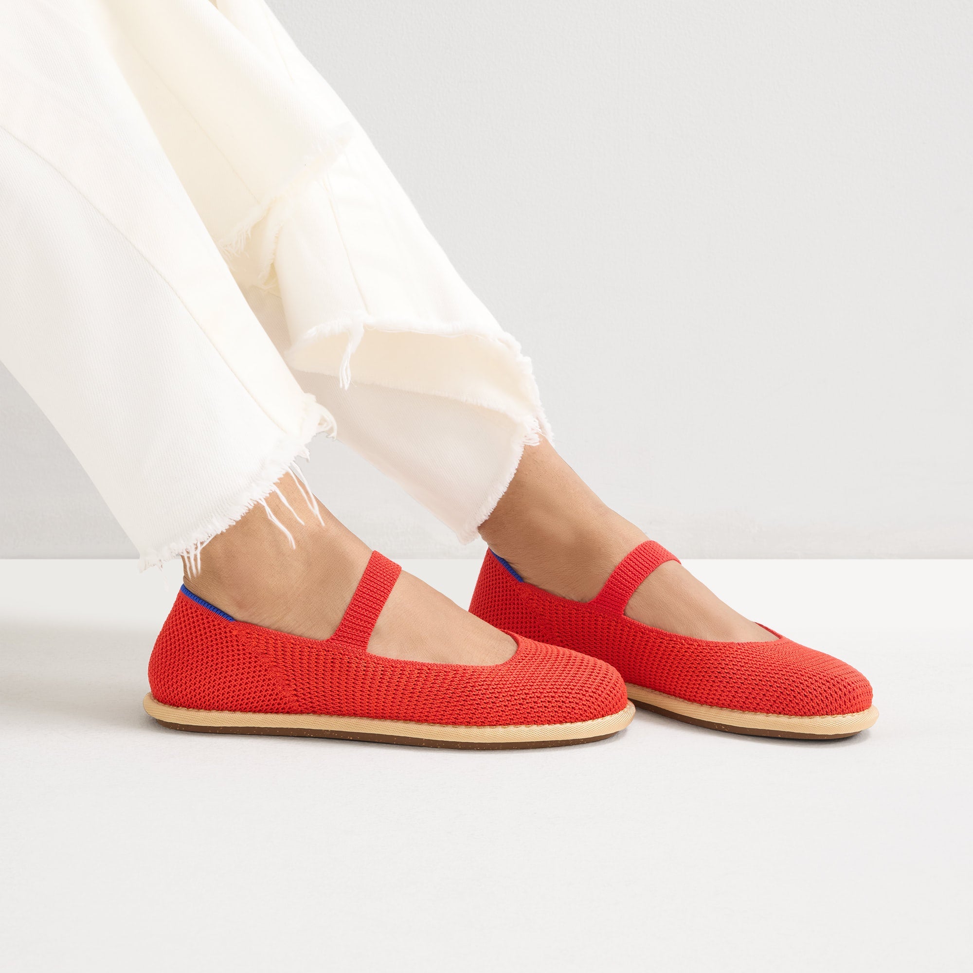 The Cruiser Mary Jane - Poppy Raffia-Knit - 图片 2