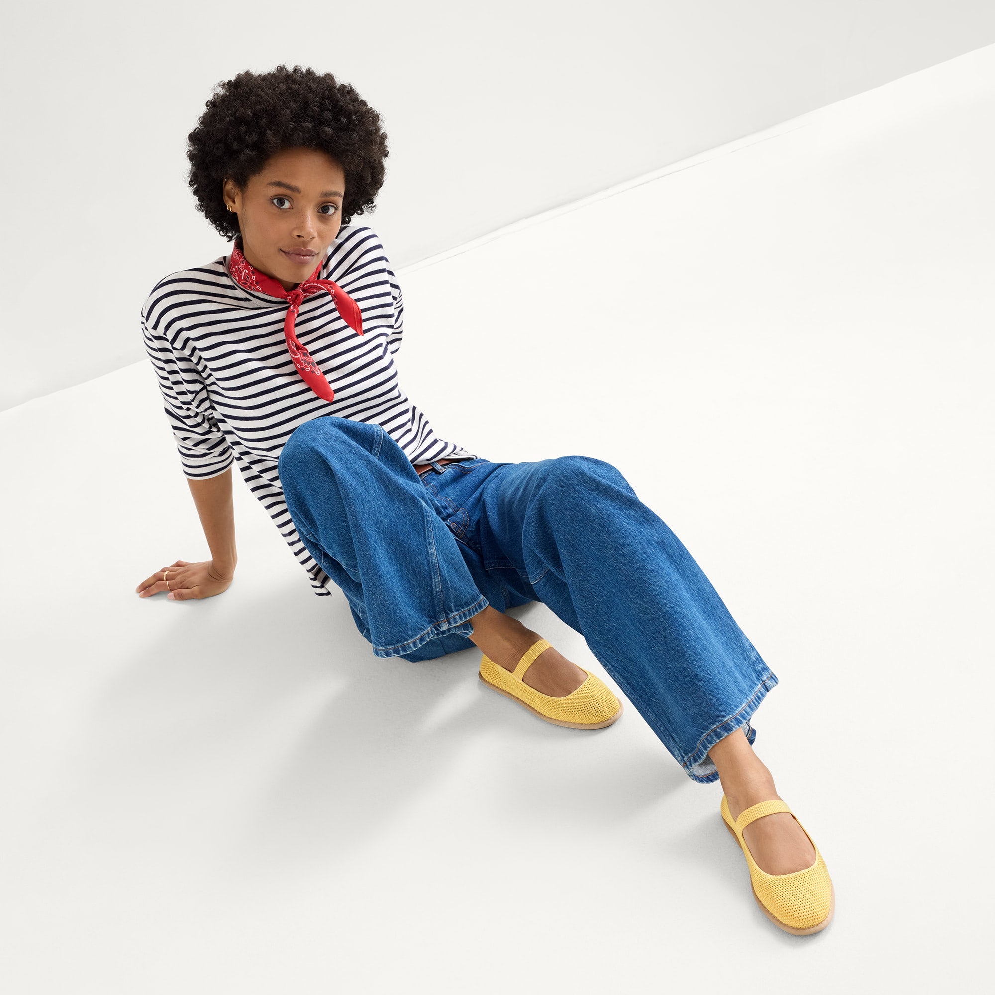 The Cruiser Mary Jane - Sunbeam Raffia-Knit - 图片 3