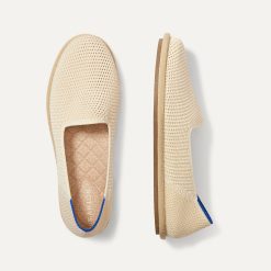 The Cruiser Loafer - White Raffia-Knit