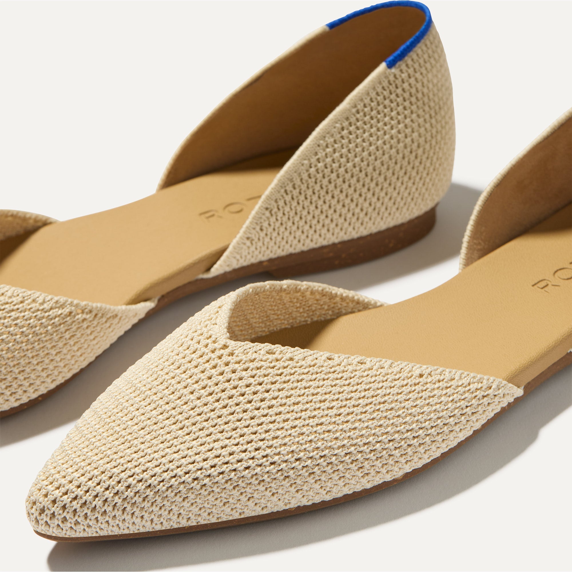 The D'Orsay Point - Conch Raffia-Knit - 图片 7