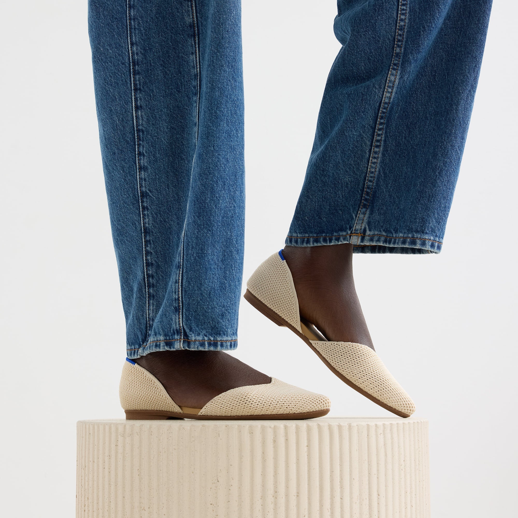 The D'Orsay Point - Conch Raffia-Knit - 图片 2