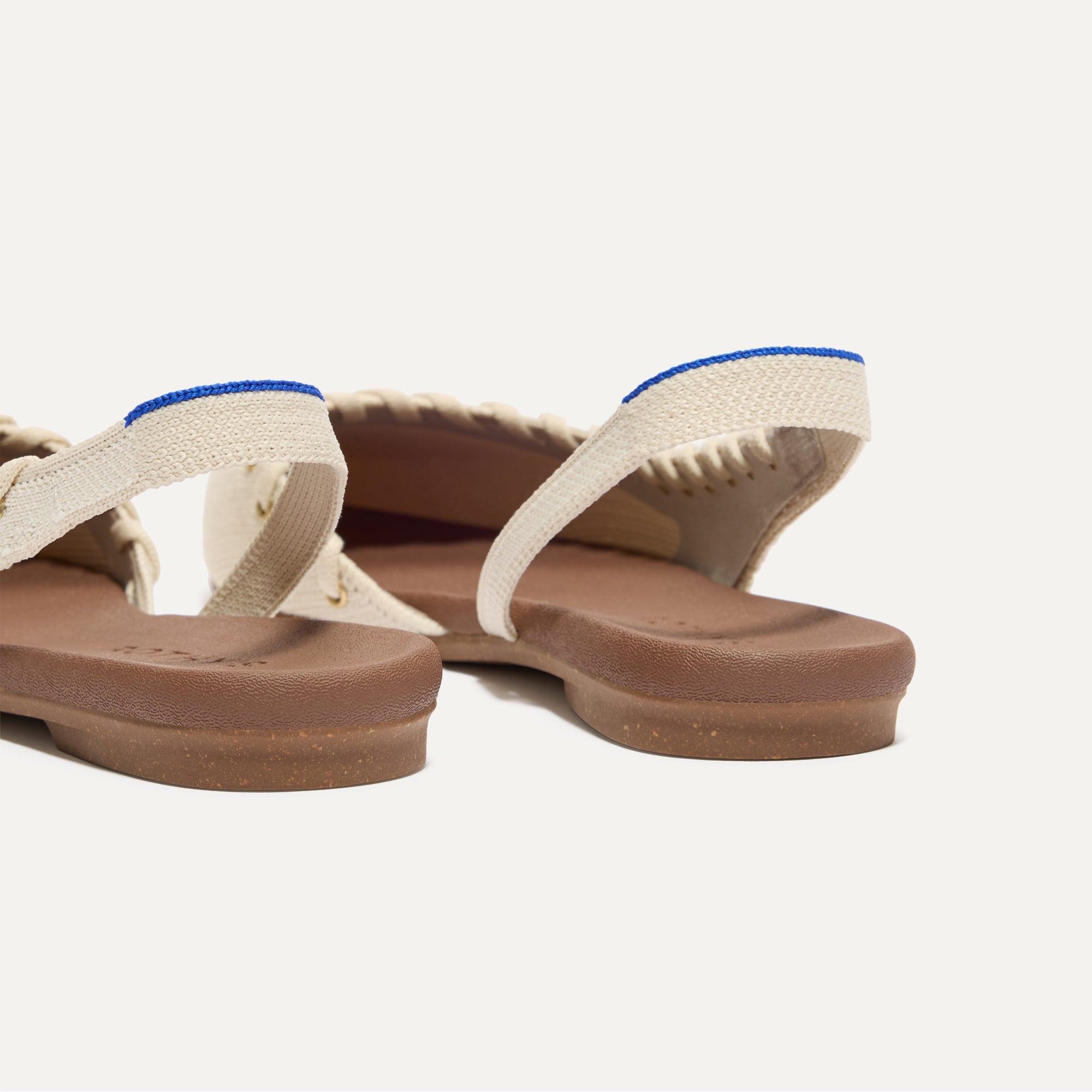 The Almond Slingback - Eyelet Ivory - 图片 6