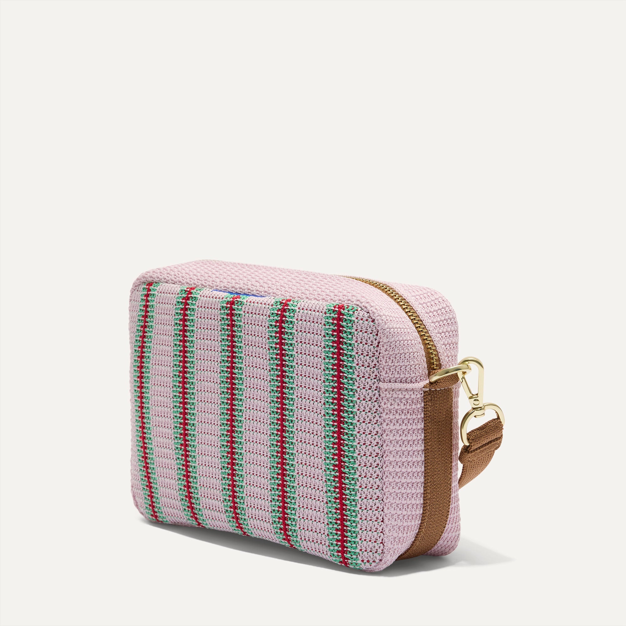 The Crossbody Camera Bag - Watermelon Market Stripe - 图片 4