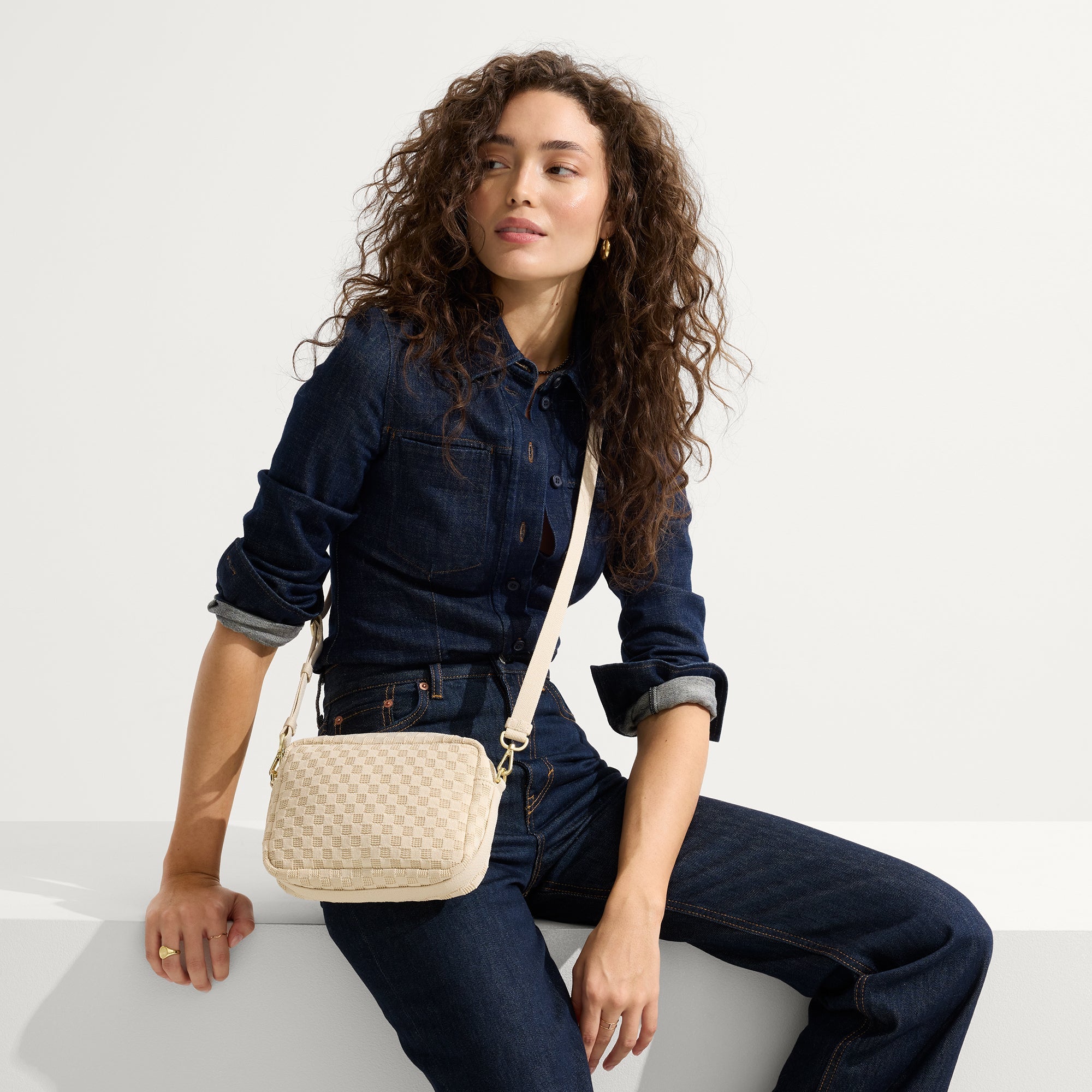 The Crossbody Camera Bag - Sesame - 图片 3