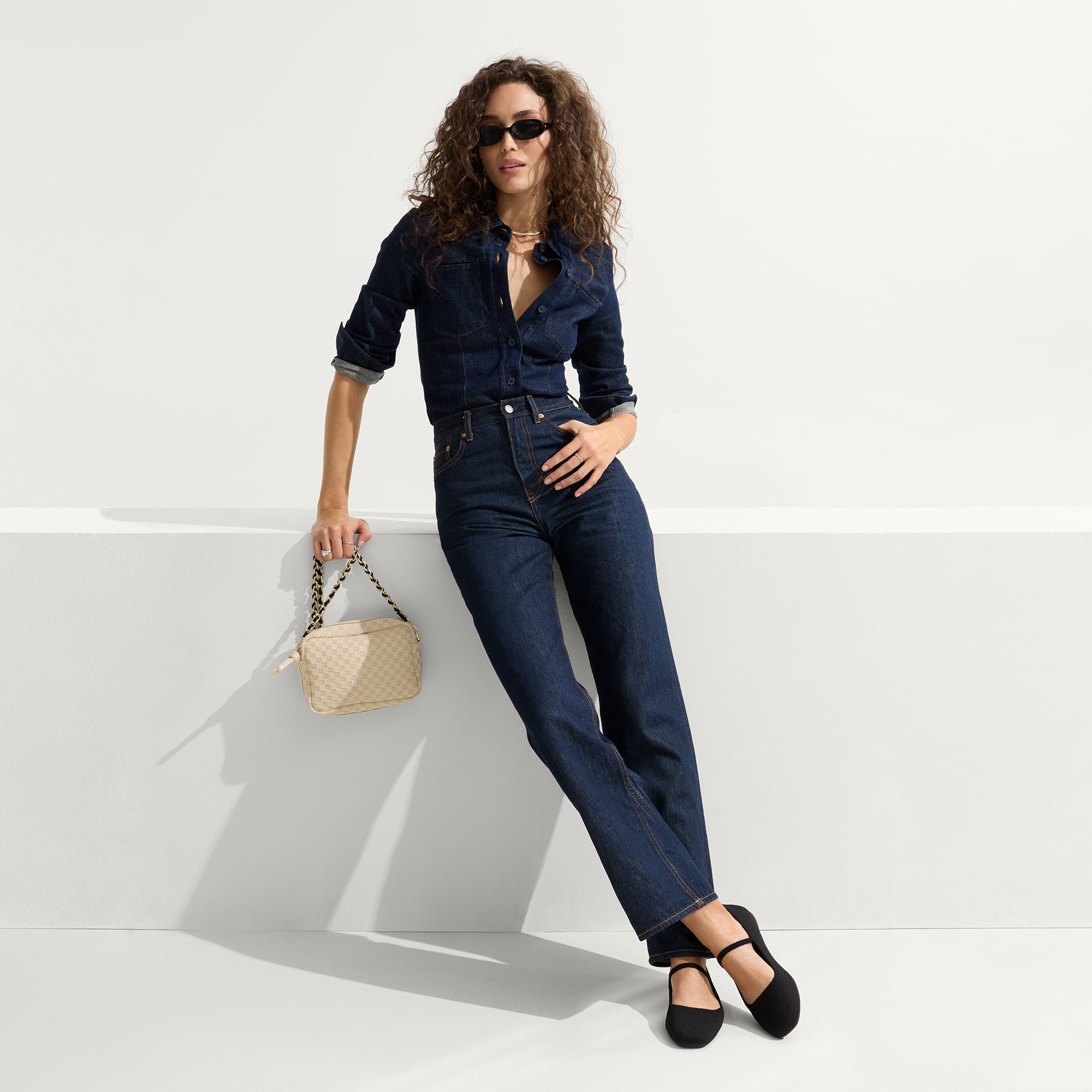 The Crossbody Camera Bag - Sesame - 图片 5