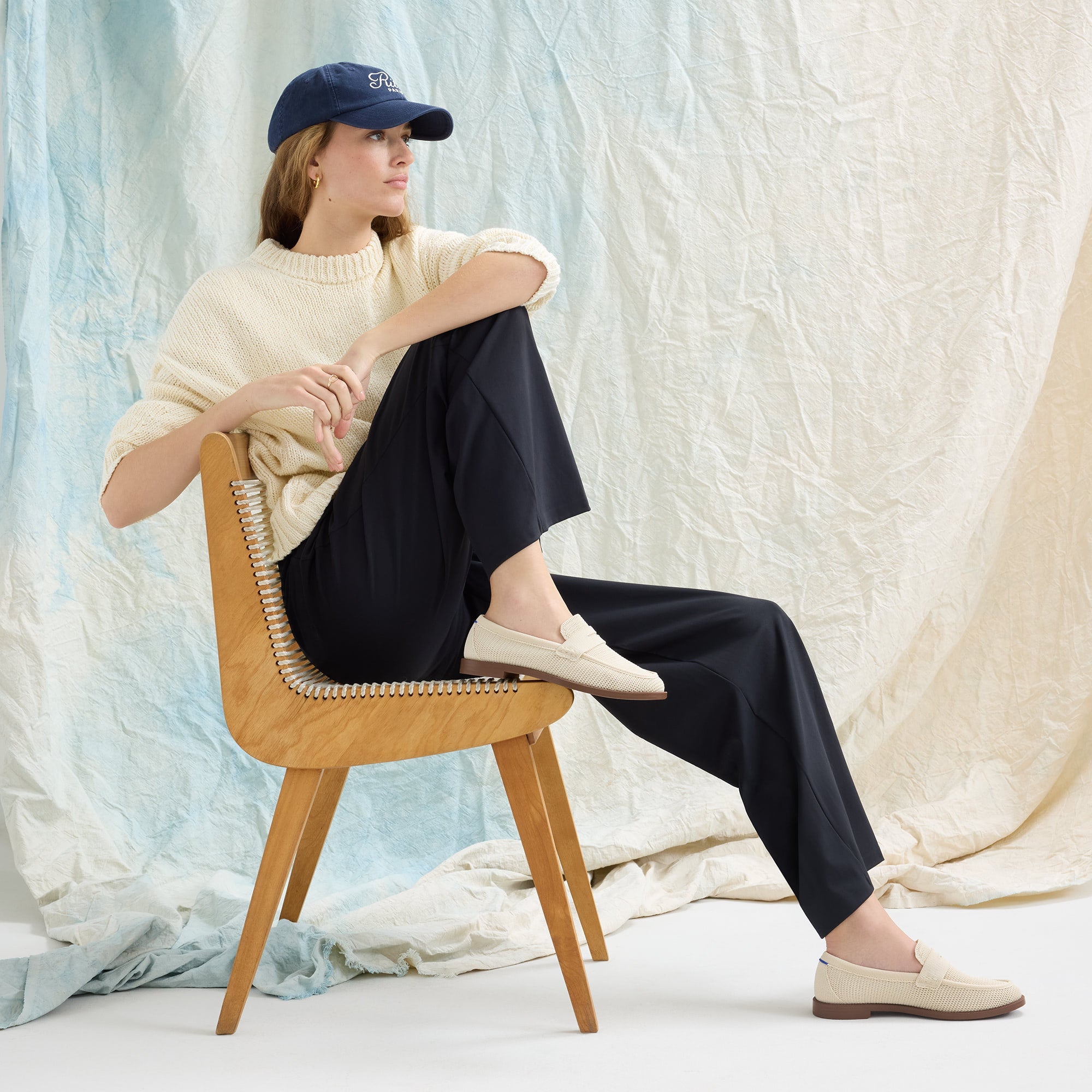 The Penny Loafer - Conch Raffia-Knit - 图片 3