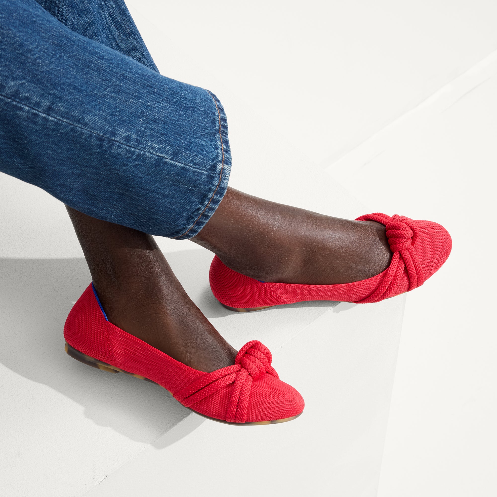 The Knot Ballet Flat - Lollipop Red - 图片 3