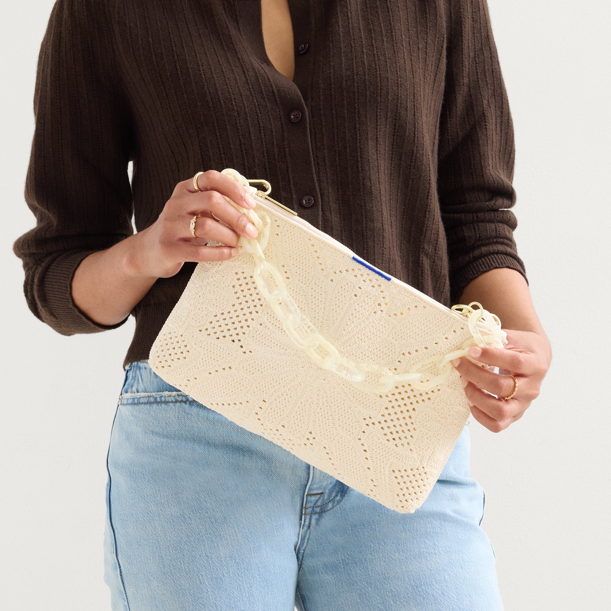 The Convertible Clutch - Moonflower - 图片 4