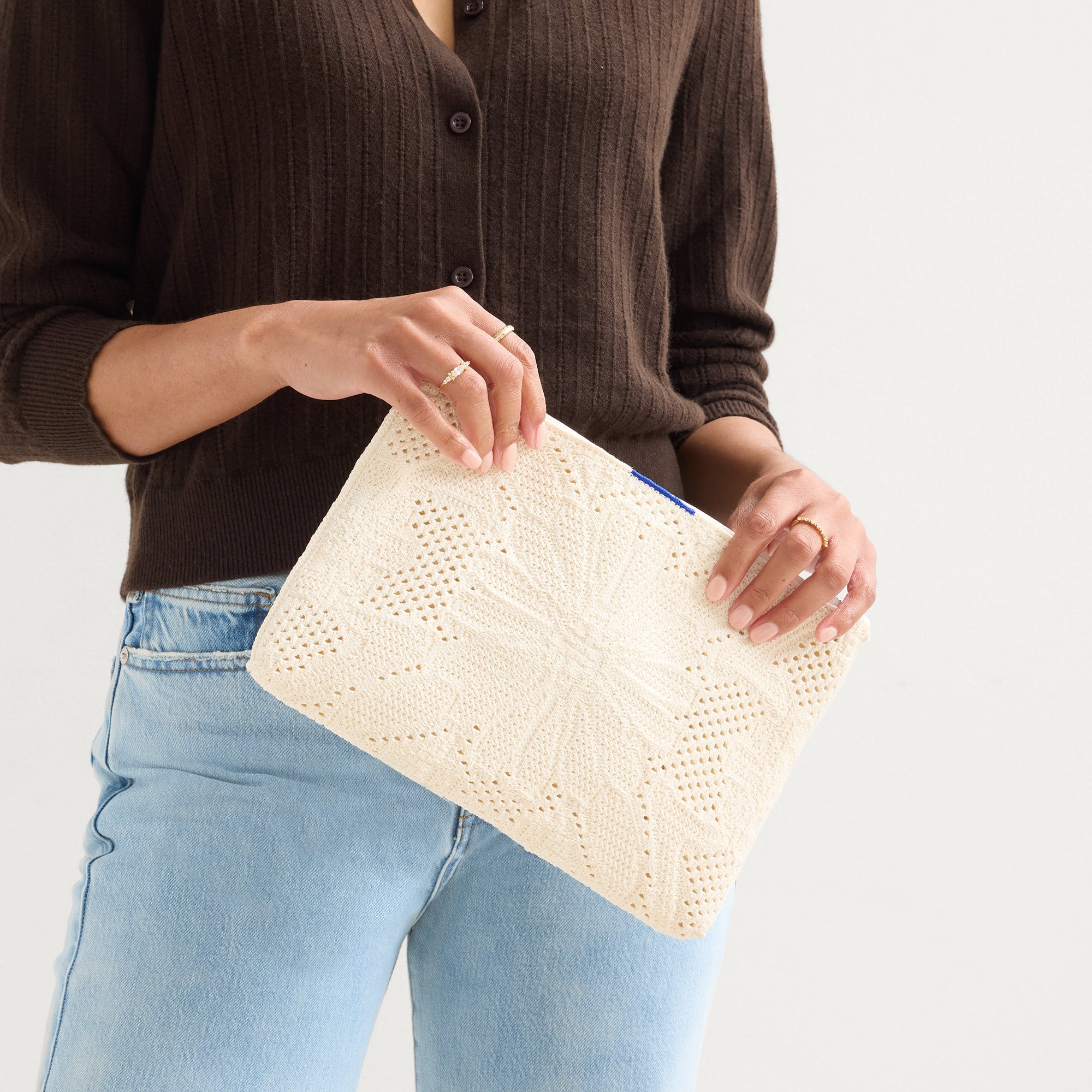 The Convertible Clutch - Moonflower - 图片 3