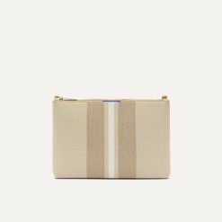 The Convertible Clutch - Oat Latte