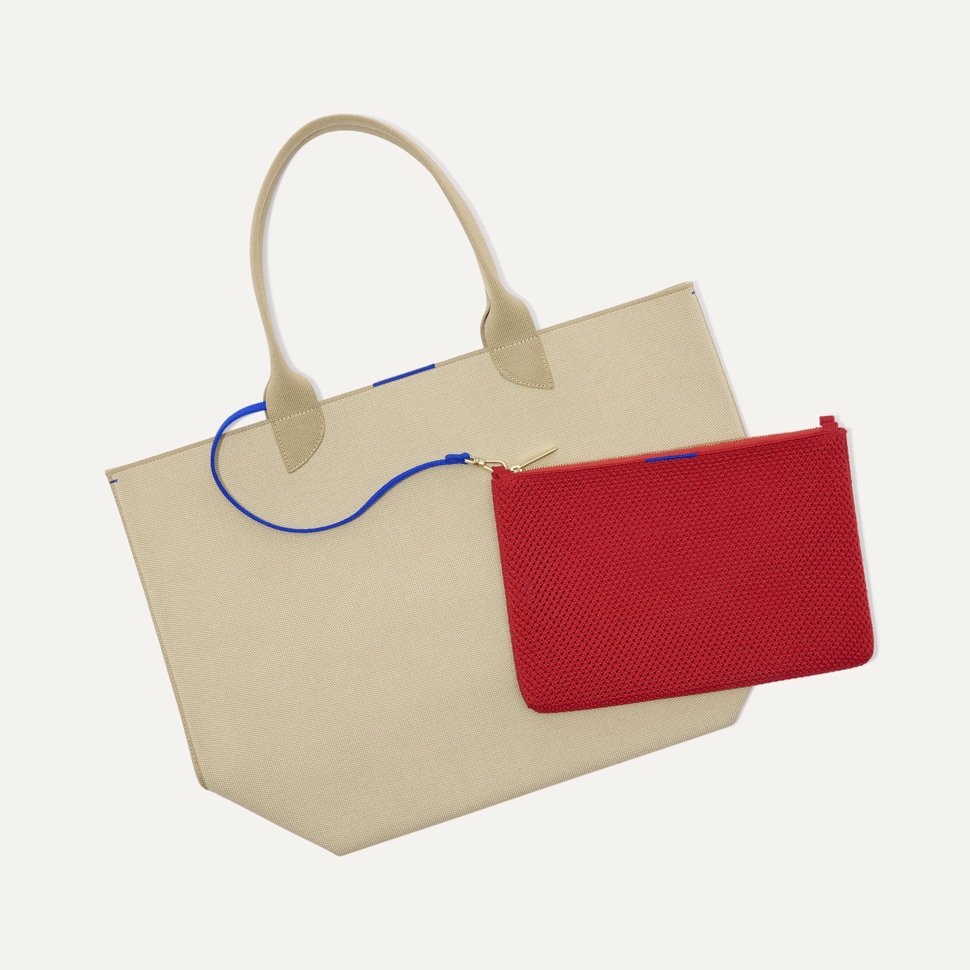 The Convertible Clutch - Scarlet Open-Knit - 图片 6