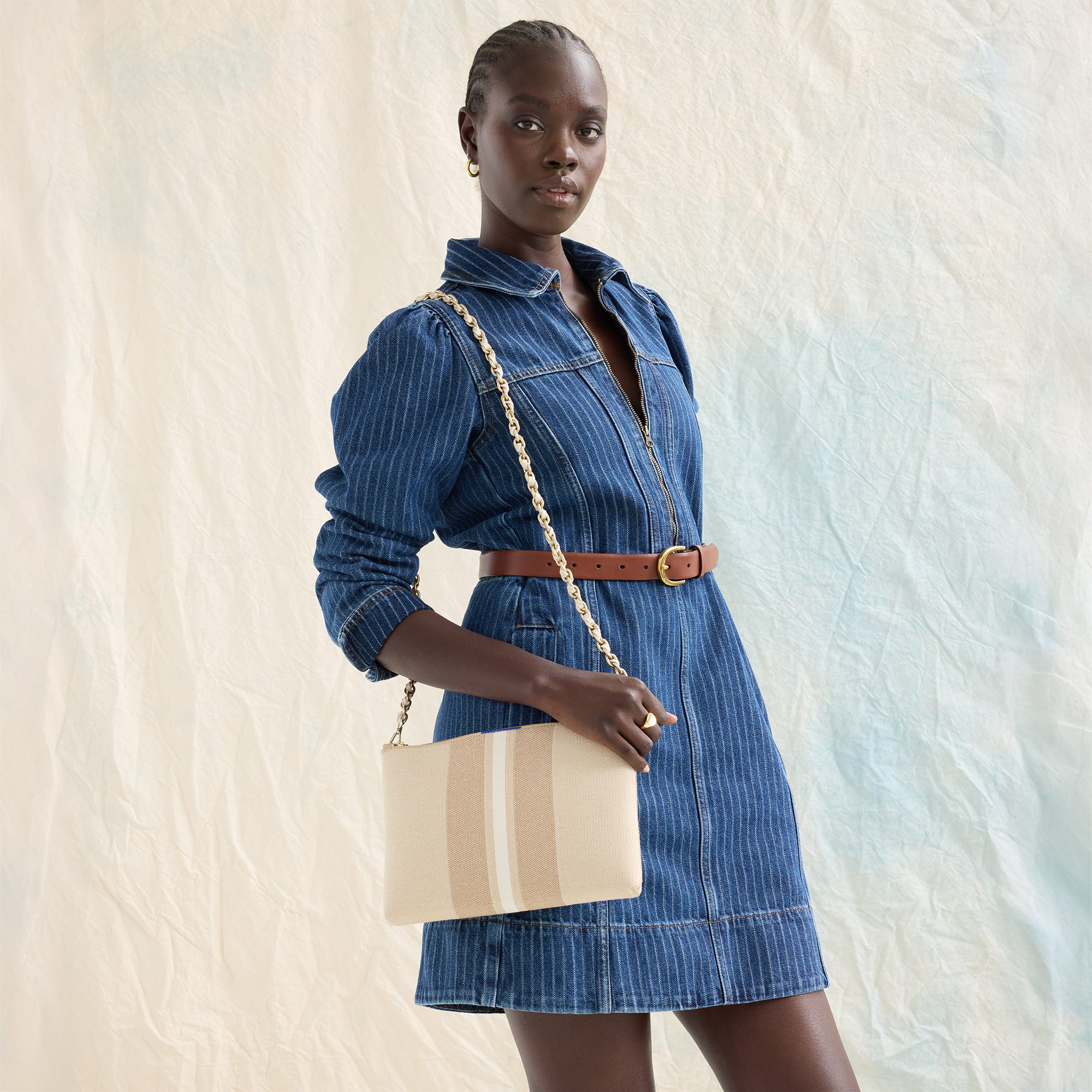 The Convertible Clutch - Oat Latte - 图片 3
