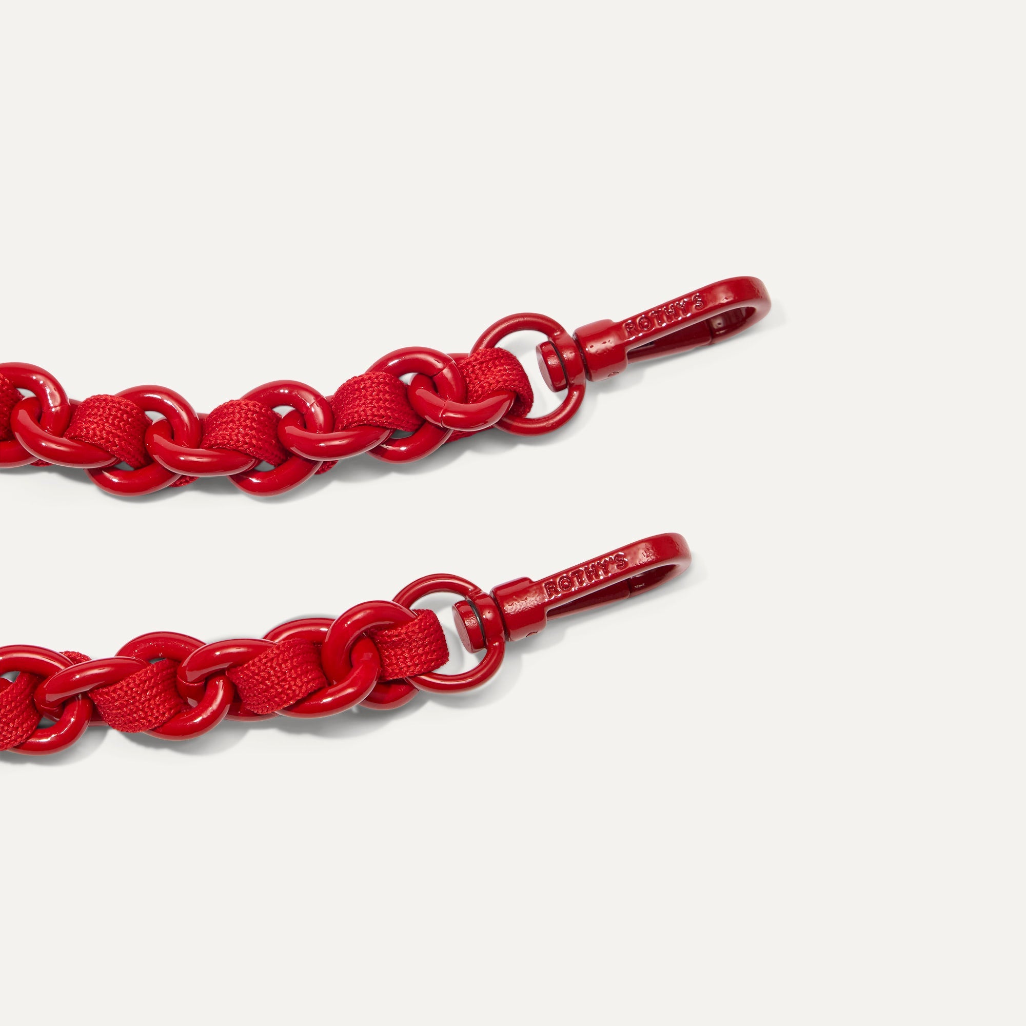 The Crossbody Strap - Scarlet Chain-Knit - 图片 3