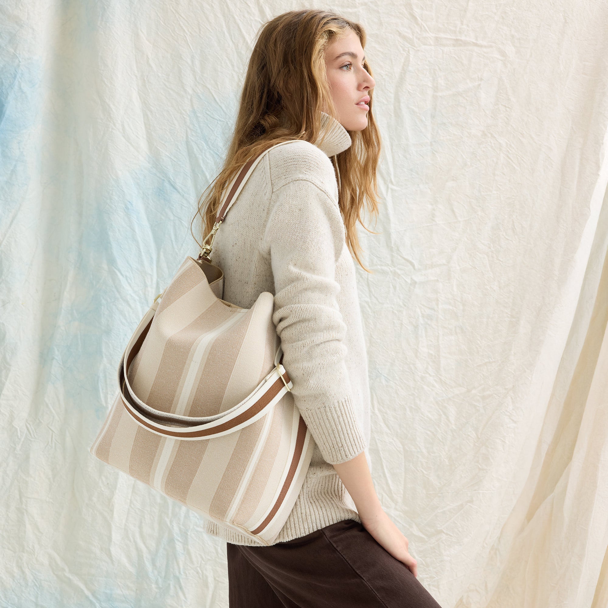 The Bucket Bag - Oat Latte - 图片 4