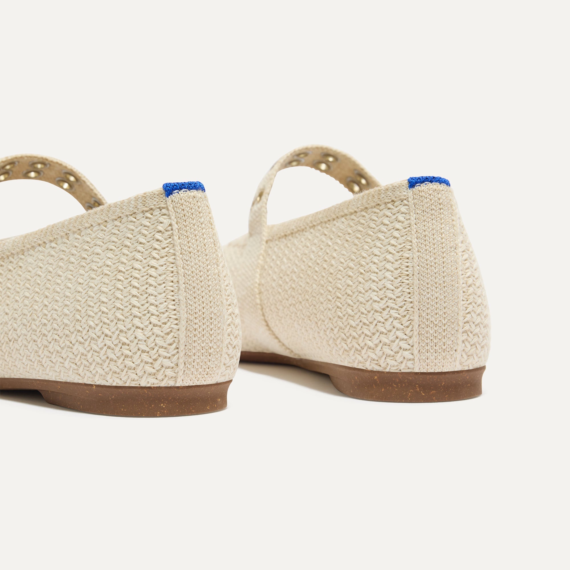 The Max Buckle Mary Jane - Cream Woven - 图片 5