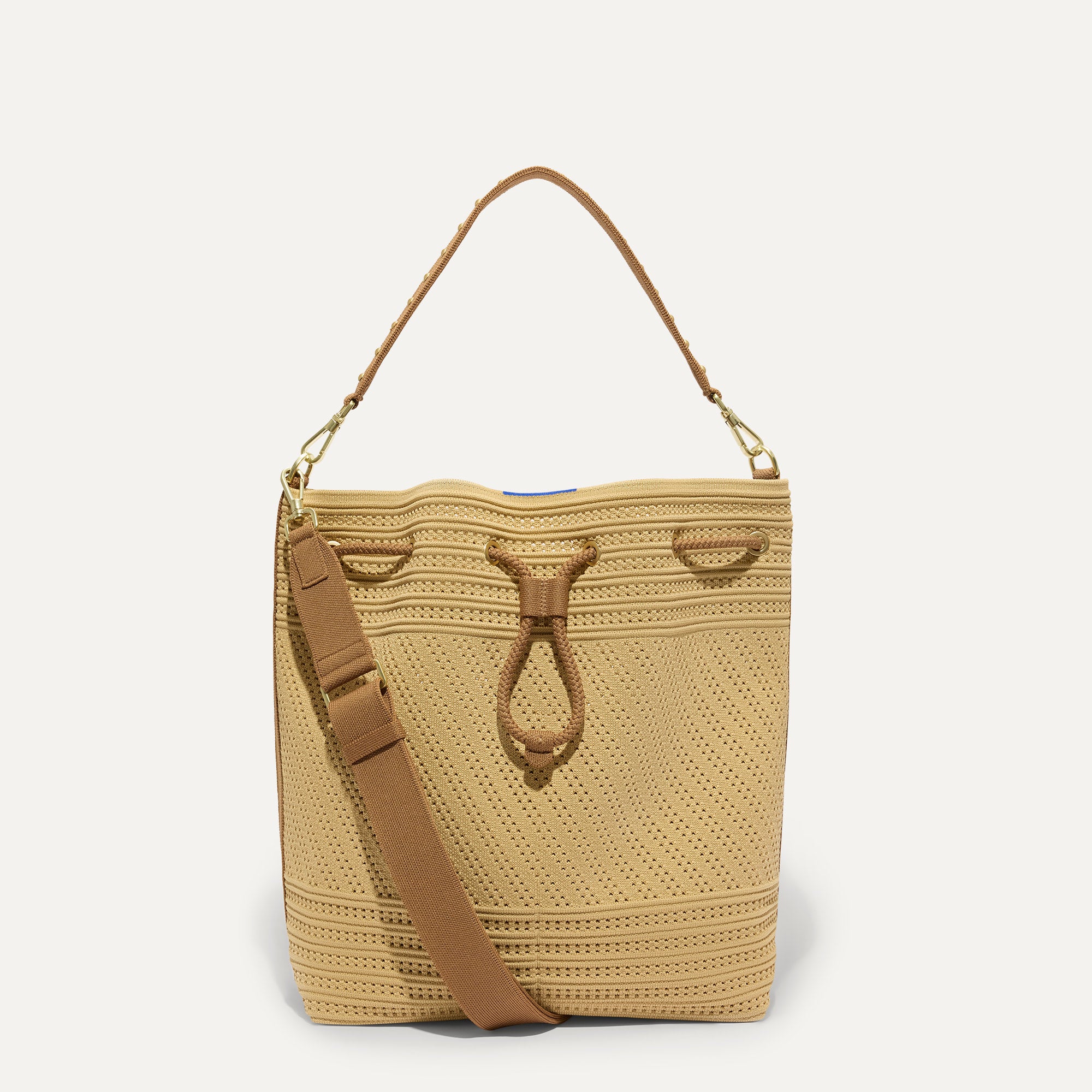 The Cinch Bucket Bag - Brown Butter Crochet - 图片 2