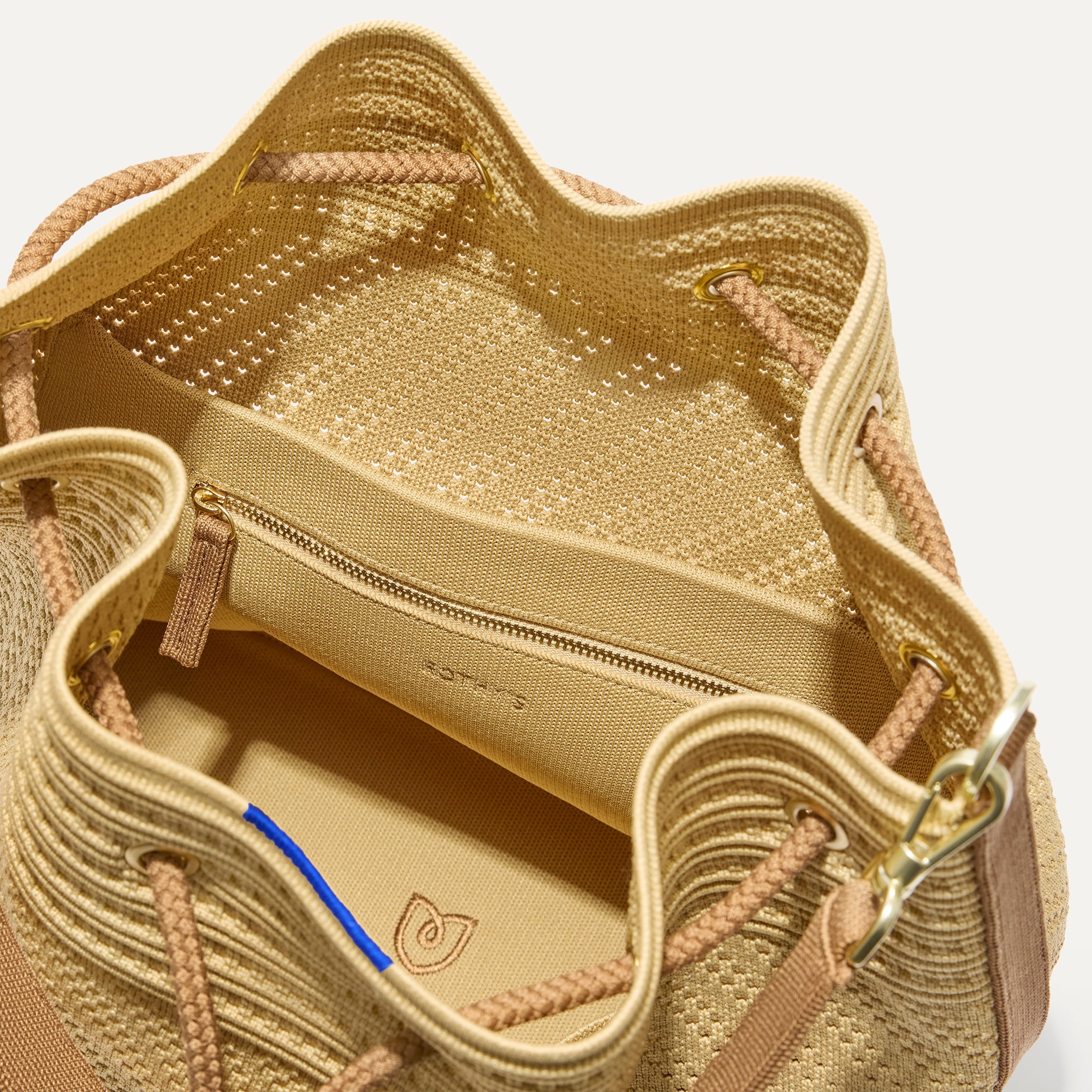 The Cinch Bucket Bag - Brown Butter Crochet - 图片 8