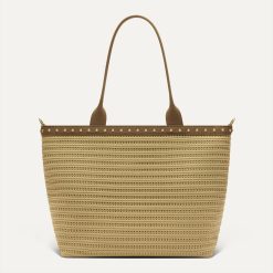 The Lightweight Zip Tote - Brown Butter Crochet