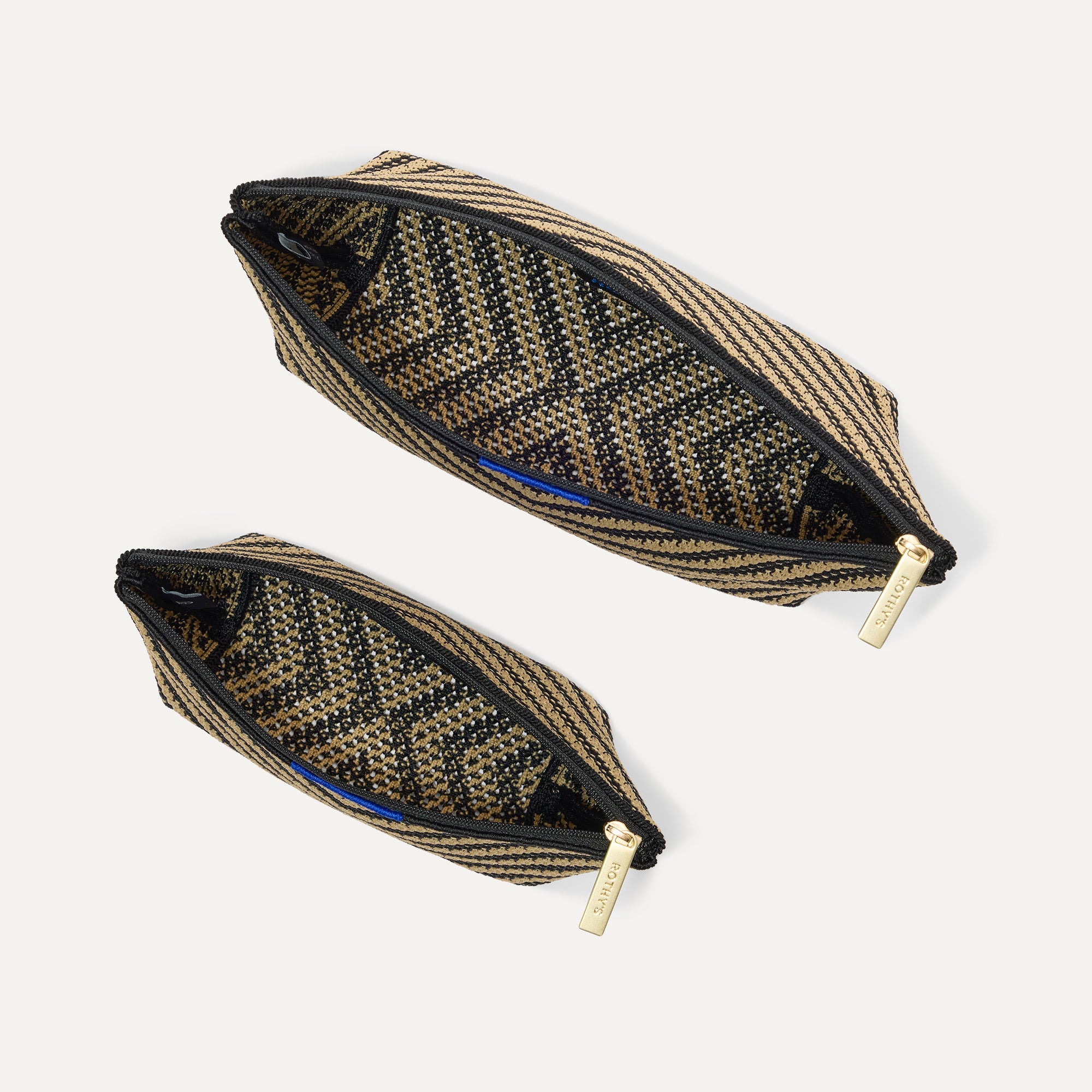 The Travel Pouch Set - Toffee Chevron - 图片 6