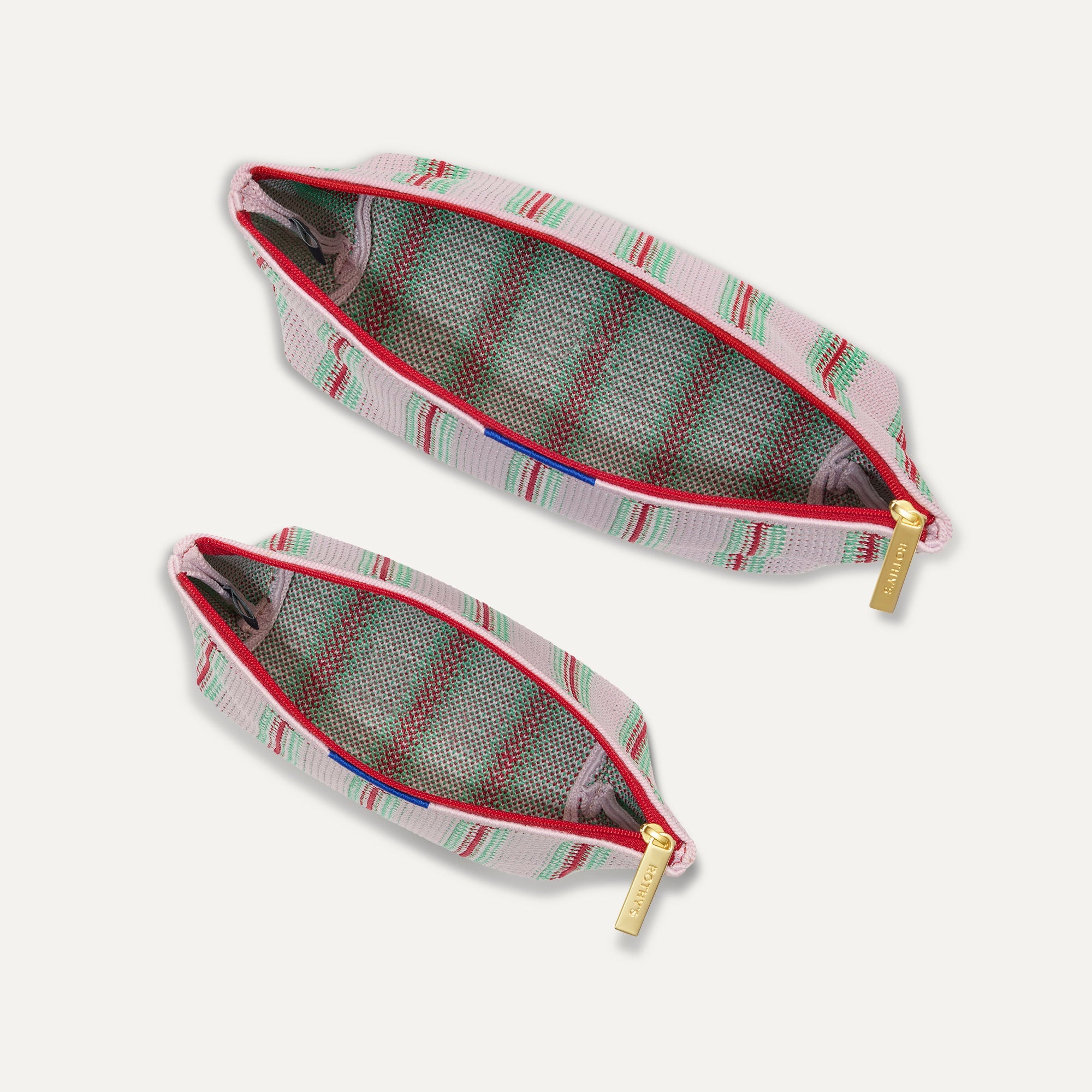 The Travel Pouch Set - Watermelon Market Stripe - 图片 5