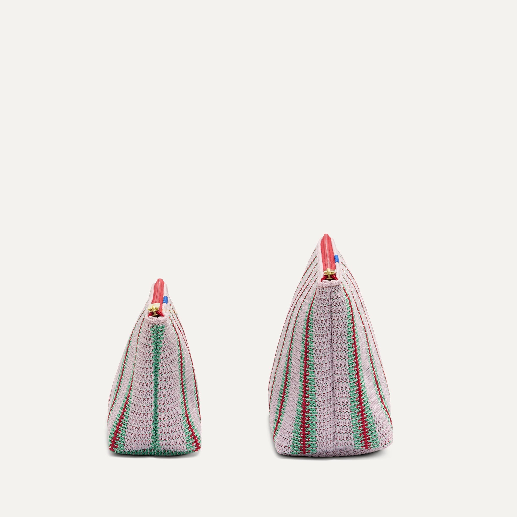 The Travel Pouch Set - Watermelon Market Stripe - 图片 6