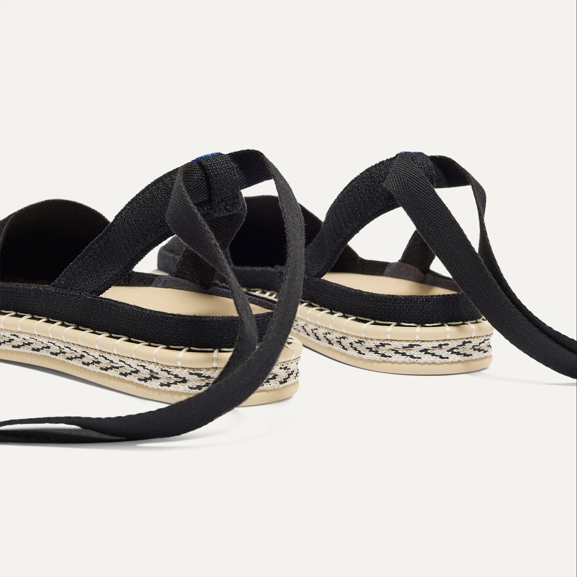The D'Orsay Espadrille - Black - 图片 6