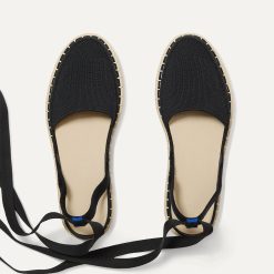 The D'Orsay Espadrille - Black