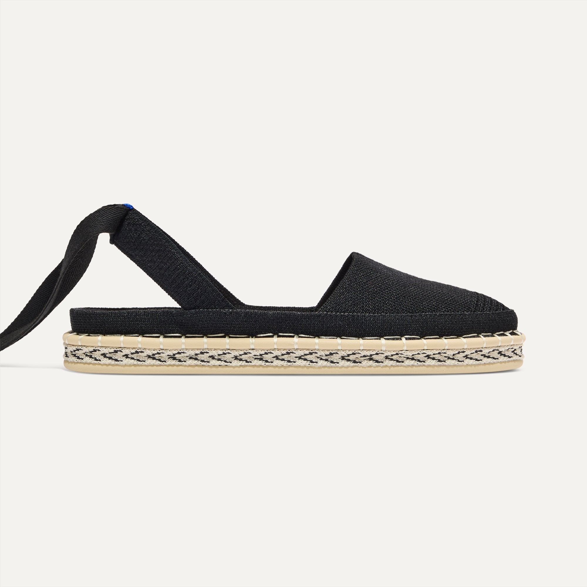 The D'Orsay Espadrille - Black - 图片 5