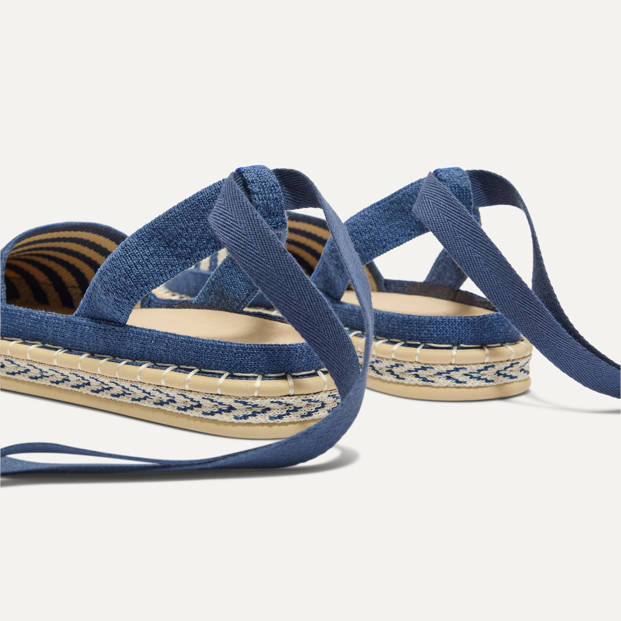 The D'Orsay Espadrille - Deep Sea Stripe - 图片 5