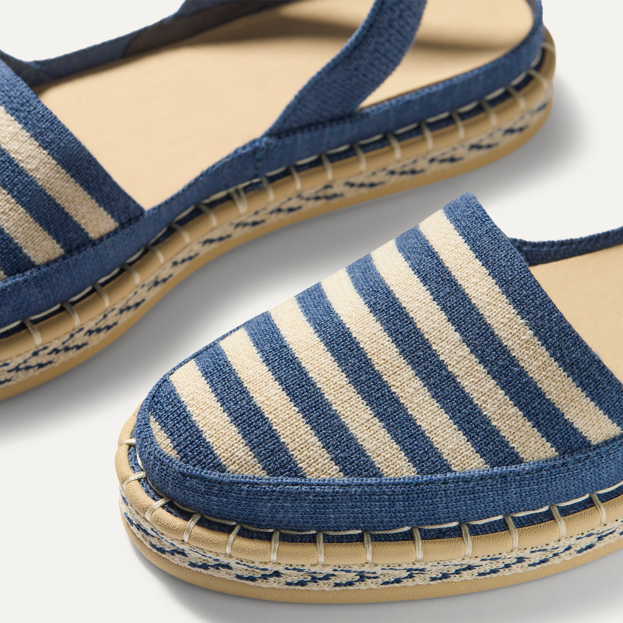 The D'Orsay Espadrille - Deep Sea Stripe - 图片 6