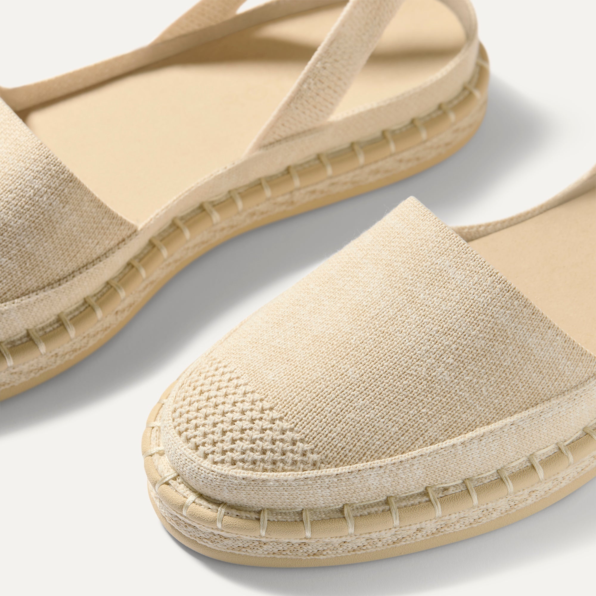 The D'Orsay Espadrille - Seashell - 图片 7