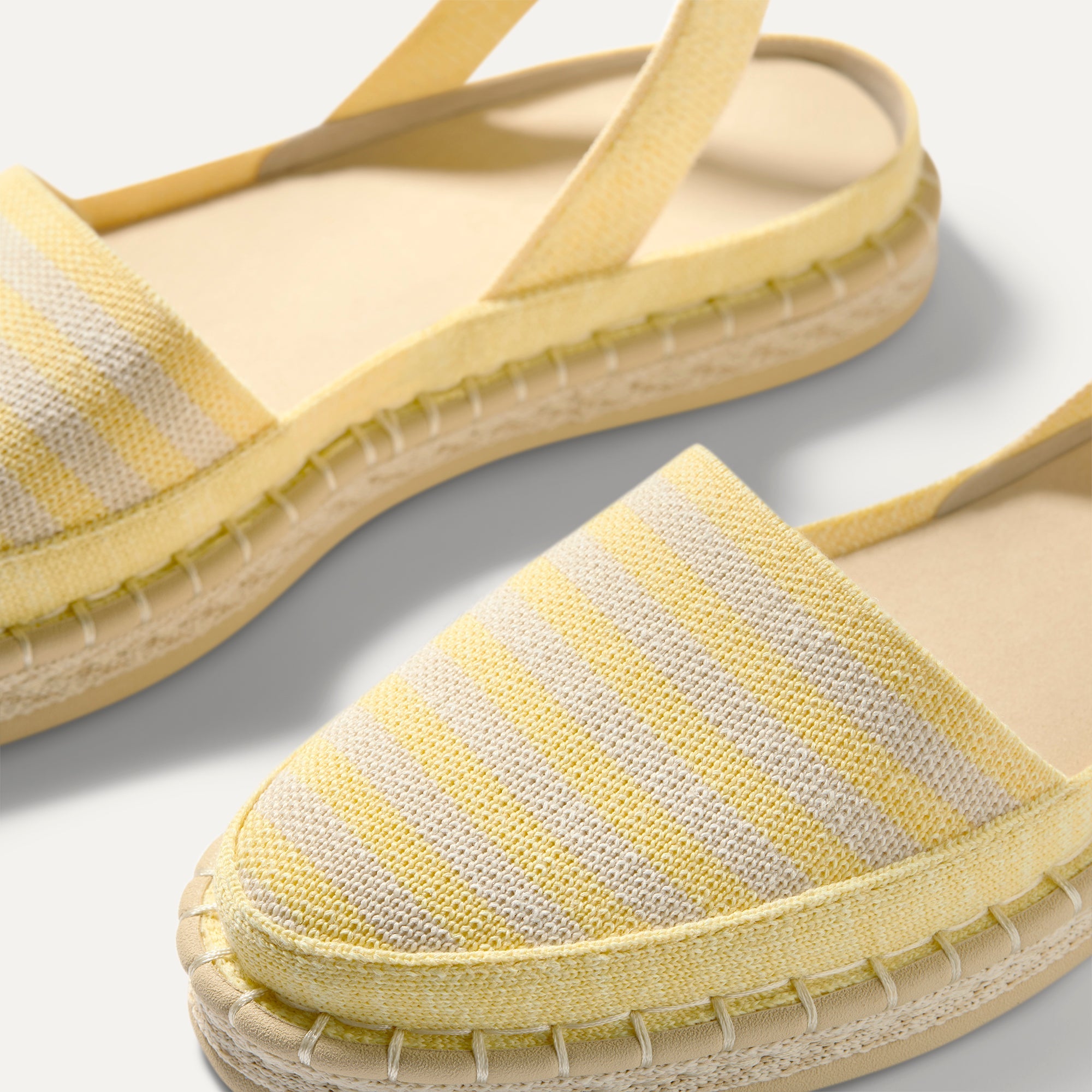 The D'Orsay Espadrille - Sunshine Stripe - 图片 7