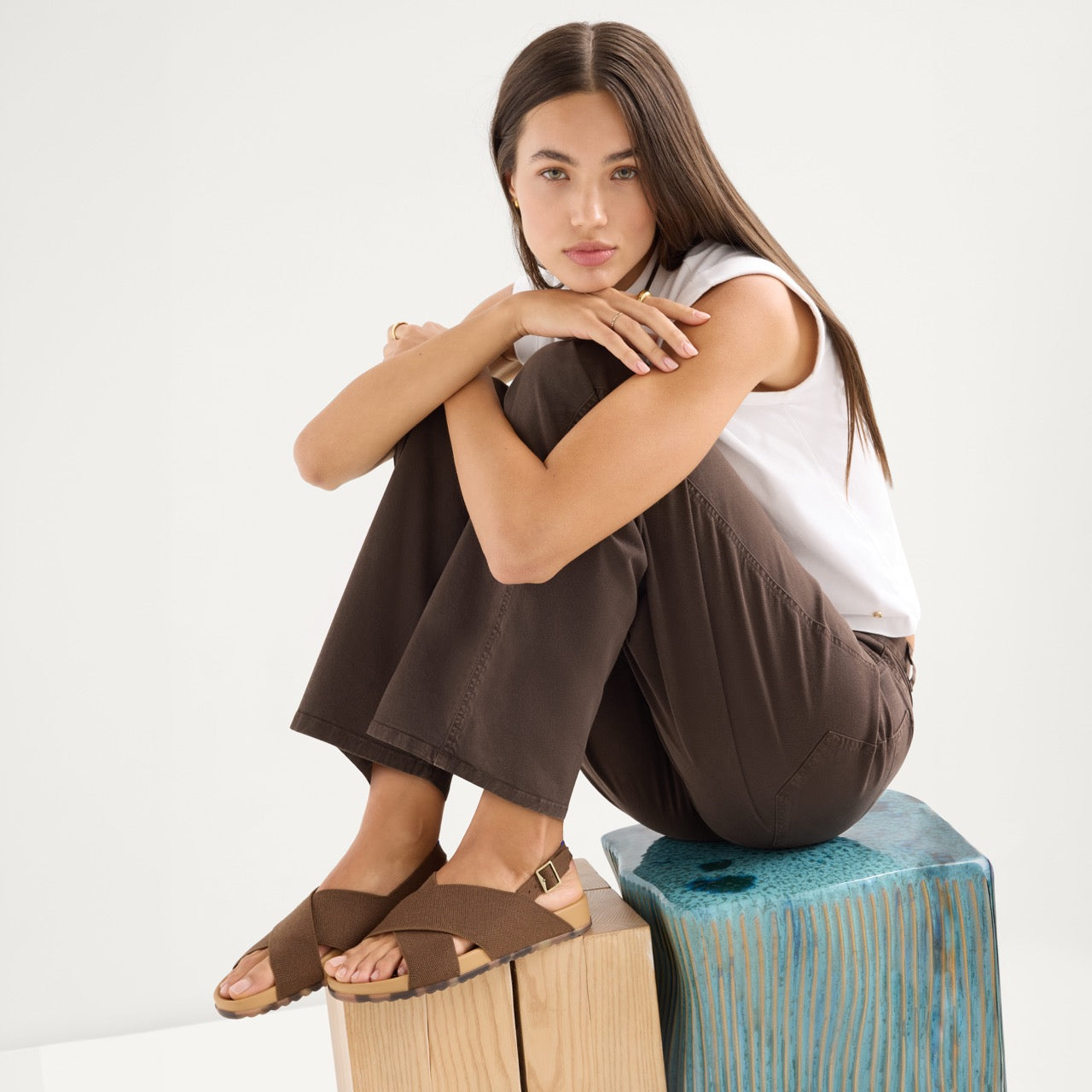 The Weekend Sandal - Cinnamon - 图片 3