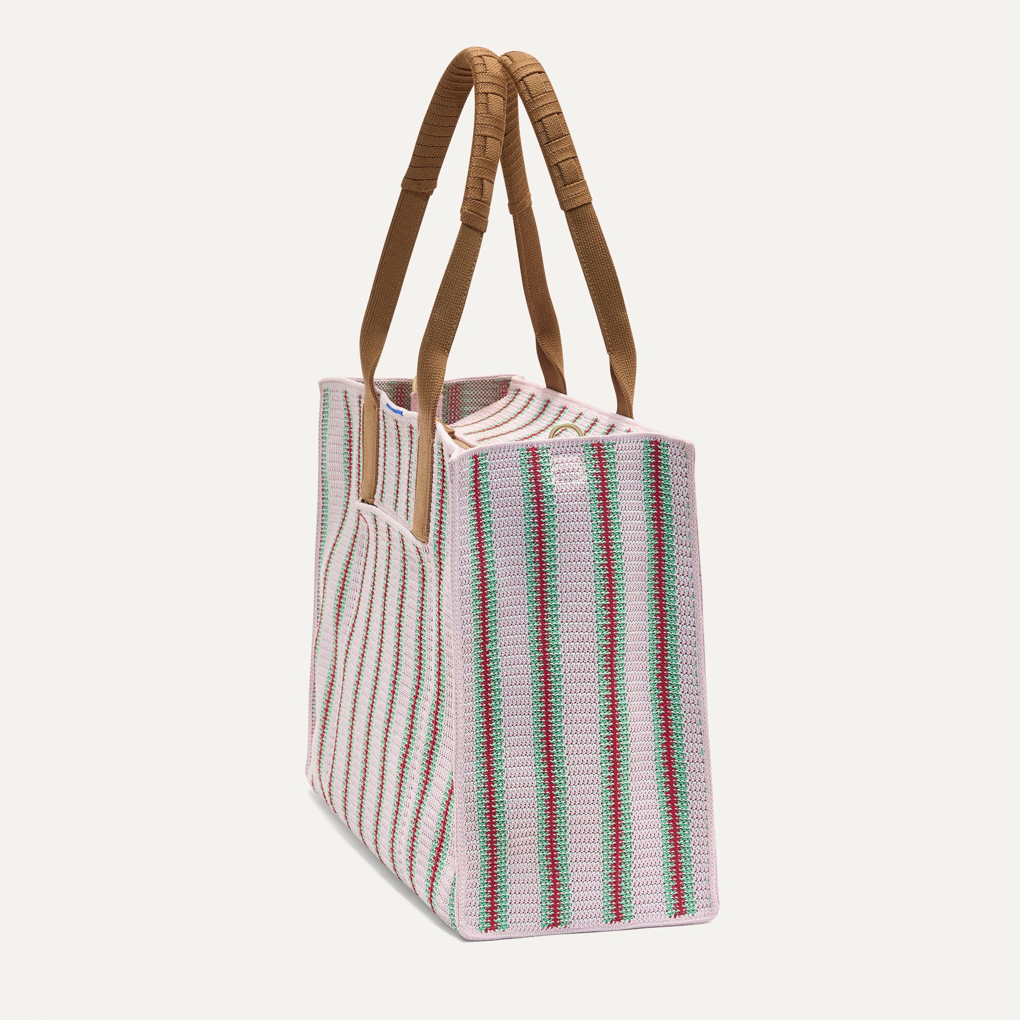 The Classic Tote - Watermelon Market Stripe - 图片 4