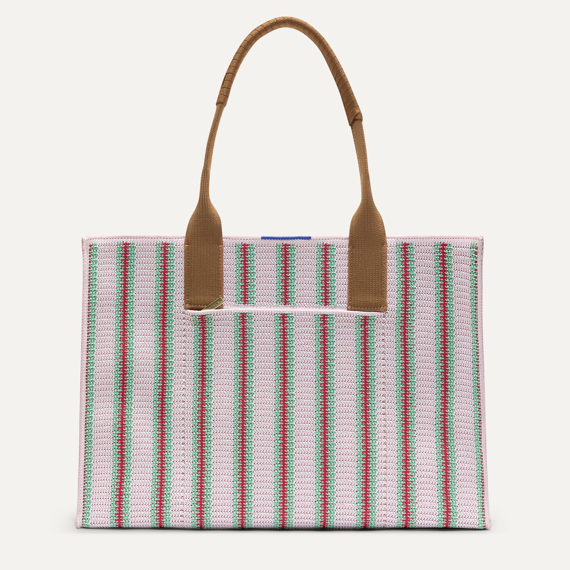 The Classic Tote - Watermelon Market Stripe - 图片 2