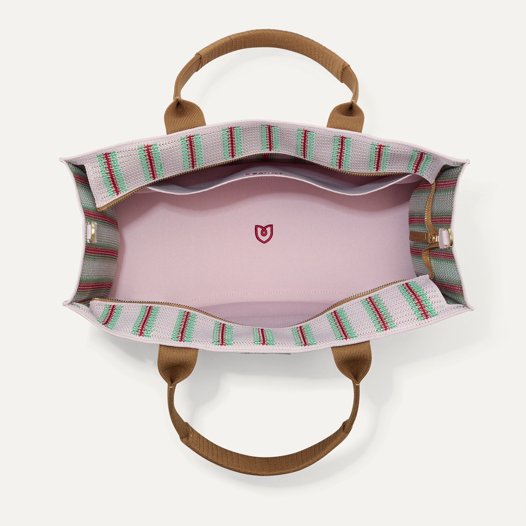 The Classic Tote - Watermelon Market Stripe - 图片 6