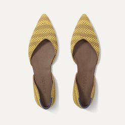 The D'Orsay Point - Daffodil Stripe