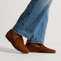 The Ravello Penny Loafer - ReVelvet™ Russet