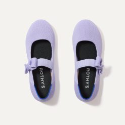 The Kids Tux Bow Mary Jane - Soft Orchid