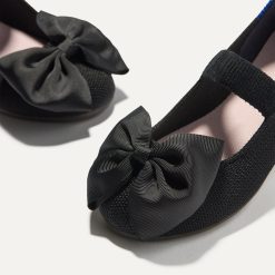 The Kids Big Bow Mary Jane - Black
