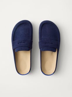 The Penny Clog - ReVelvet™ Navy
